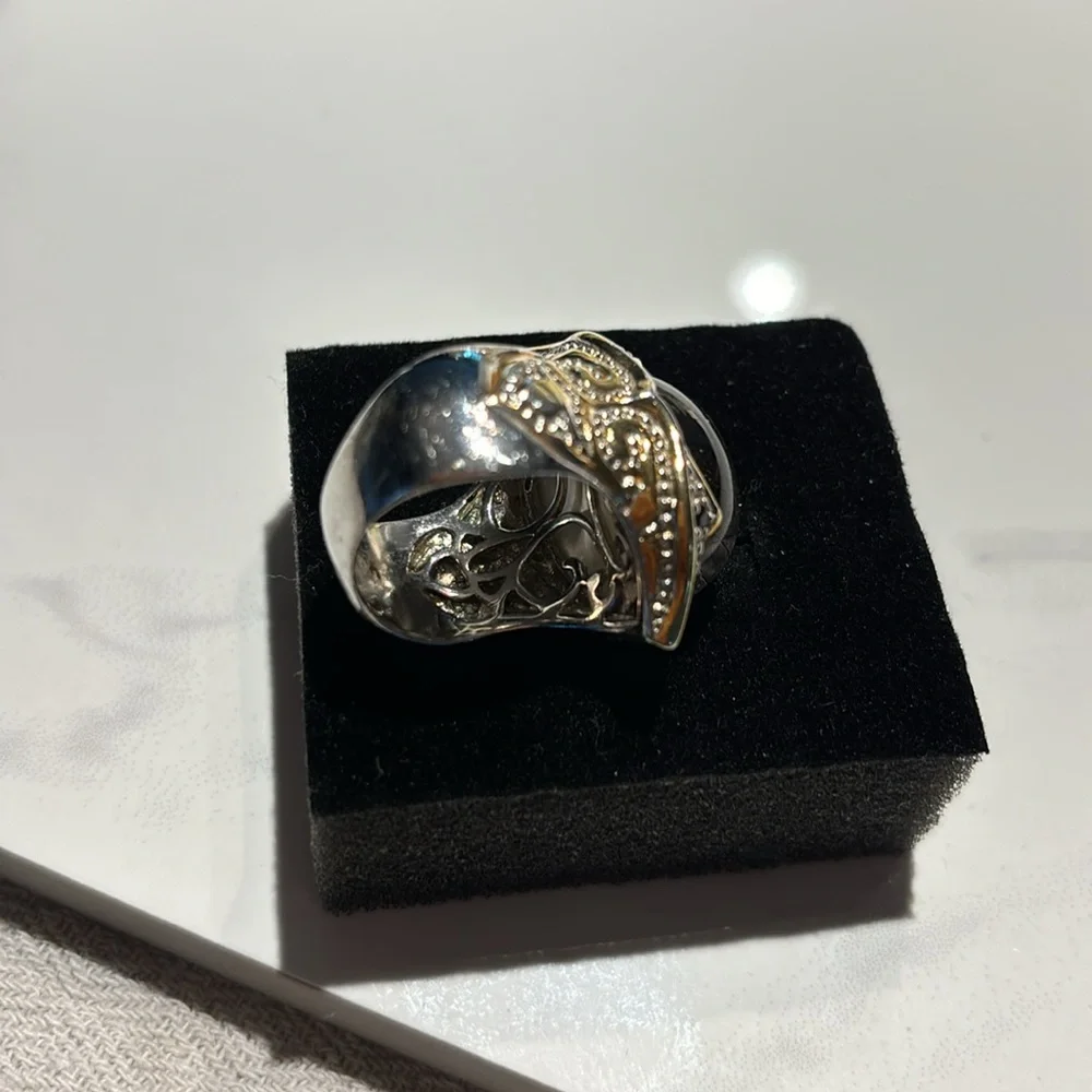 Beautiful Rutile Quartz ring - Picture 3 of 11